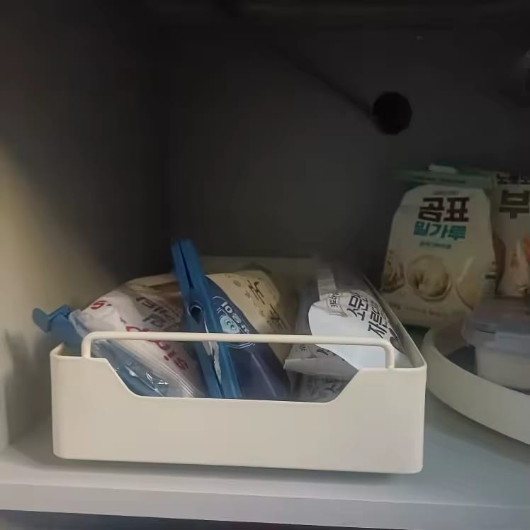 Customer photo review of Pull Out Cabinet Organizer