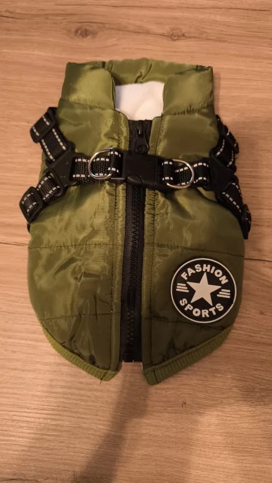 Customer photo review of Manteau imperméable pour Chien
