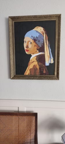 Customer photo review of Vermeer La Jeune Fille à la Perle