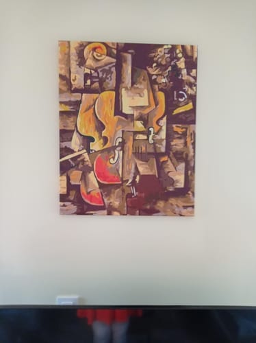 Customer photo review of Picasso Violon et Raisins