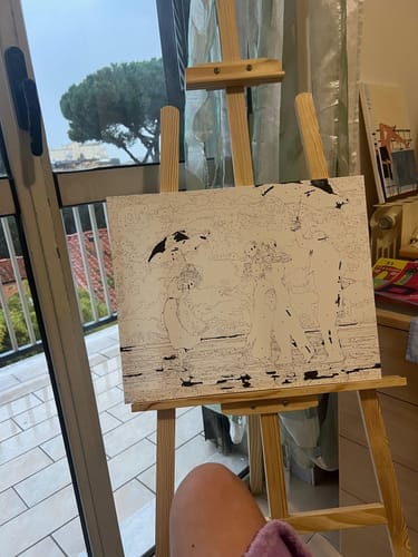 Customer photo review of Danseurs rétro sur la Plage