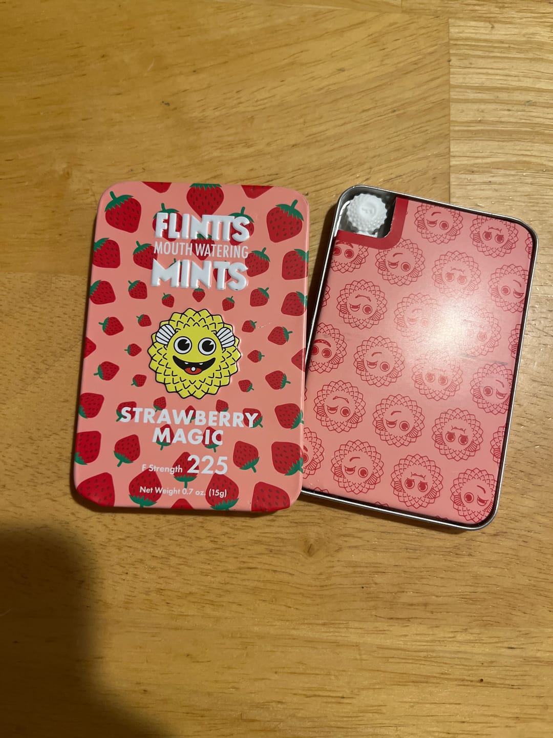 Customer photo review of Flintts Mouth Watering Mints 2-Pack