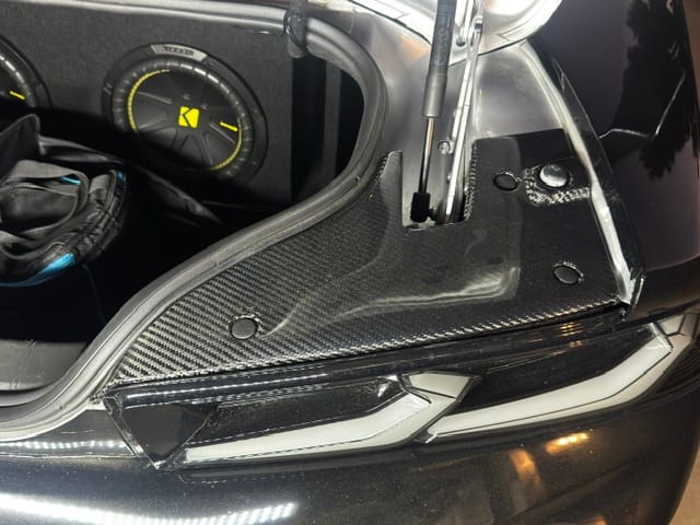 Customer photo review of 2016-2025 Chevy Camaro Taillight Cover Bezels Gloss Carbon Fiber