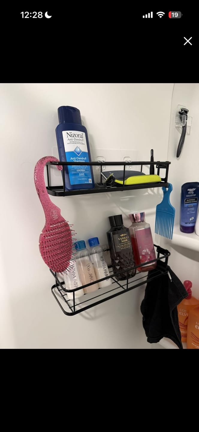 Customer photo review of Shower Rack Nova -Set