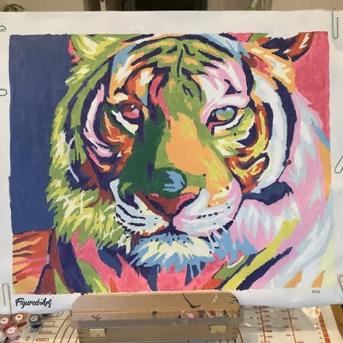 Customer photo review of Tigre Pop Art 2