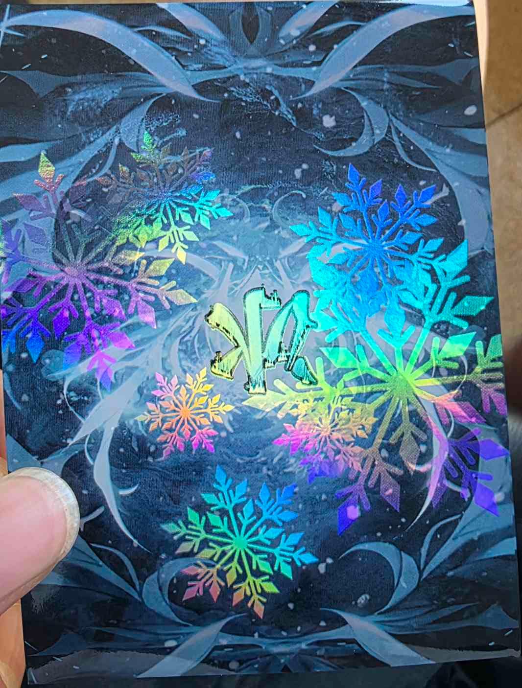 Customer photo review of ELITE SERIES - ICE HOLO SLEEVES (70 PCS)