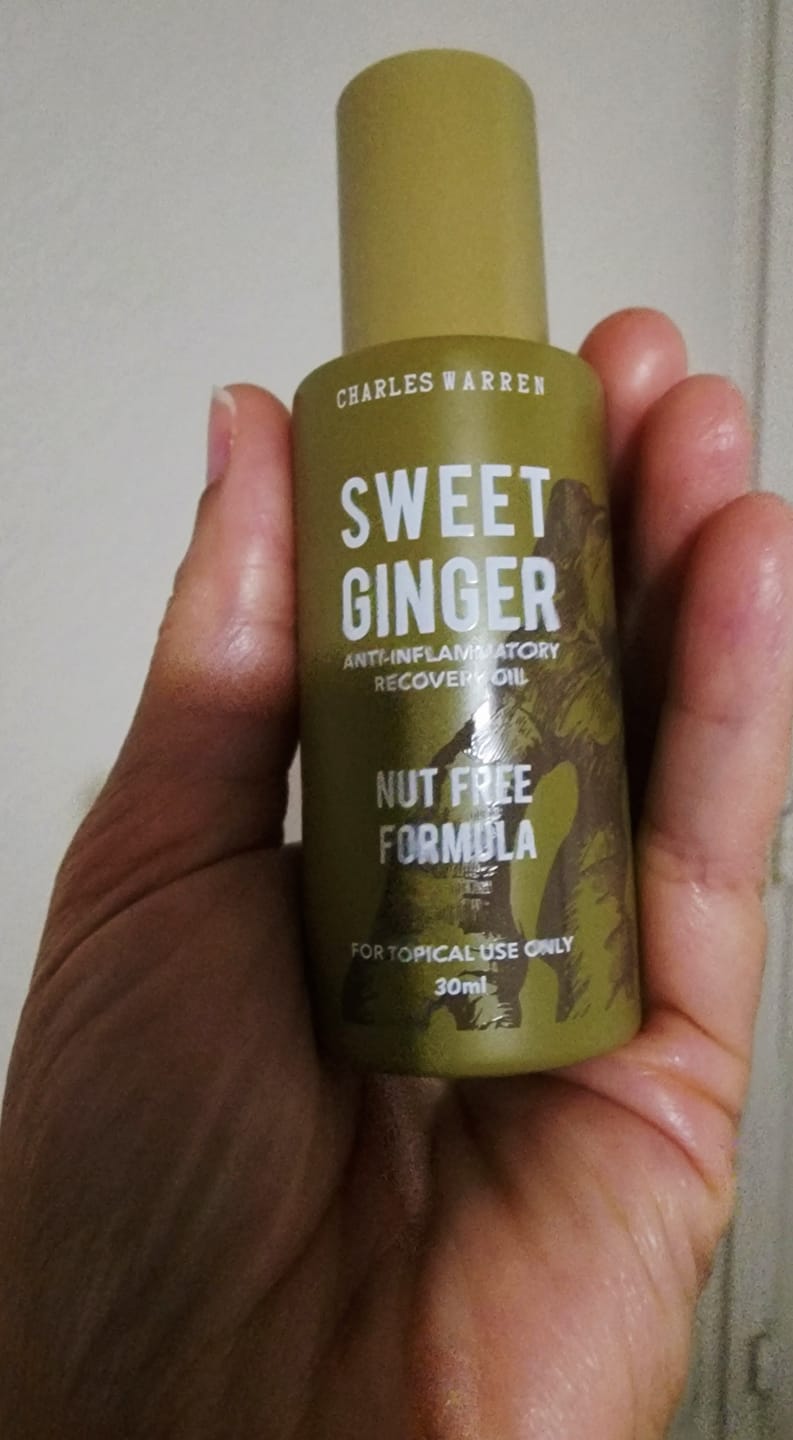Customer photo review of [Nut-Free] Sweet Ginger Dry Oil for Sensitive Skin