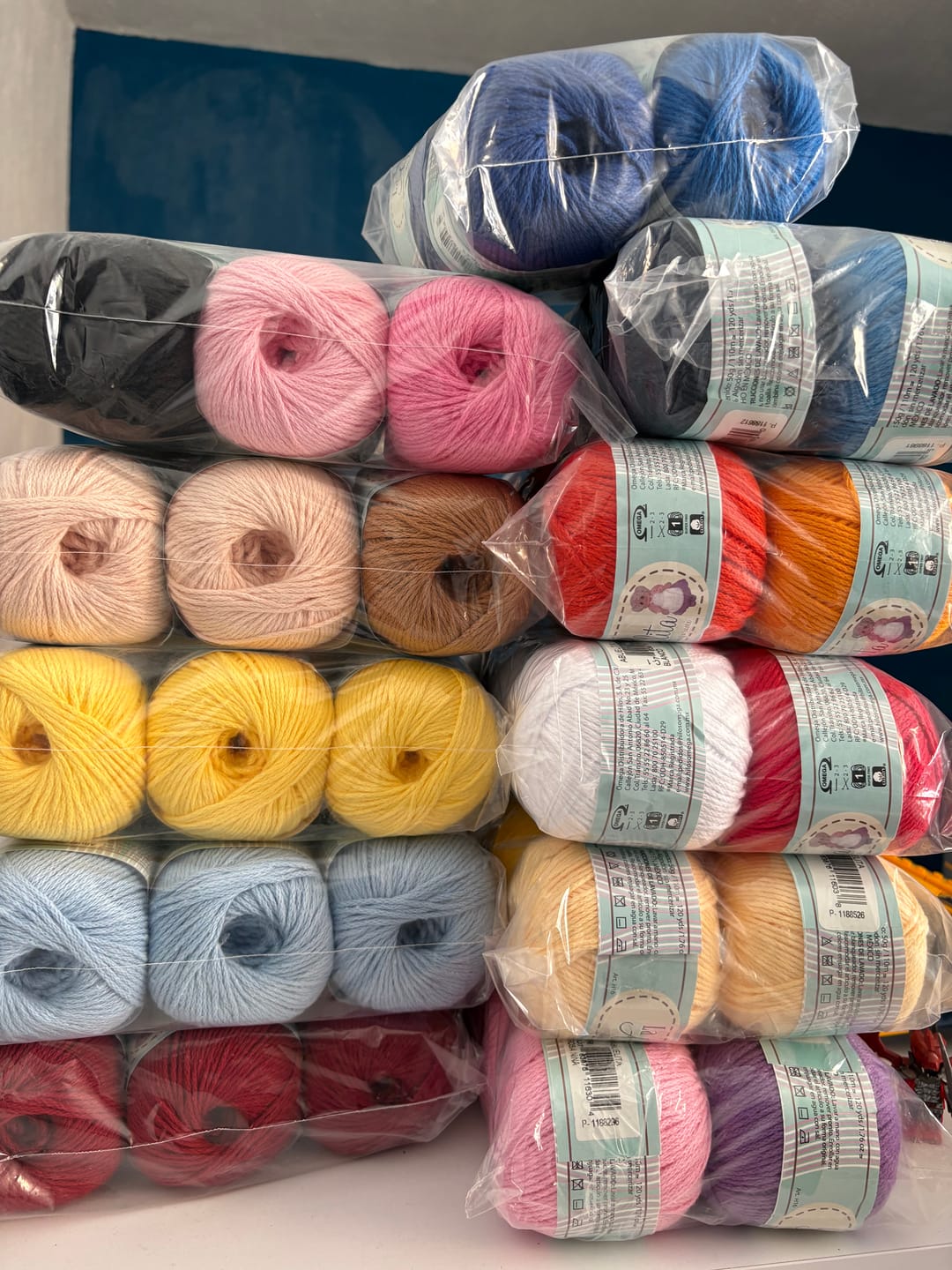 Customer photo review of Hilaza La Abuelita, marca Omega, MADEJA de 50g con 110m  ⭐