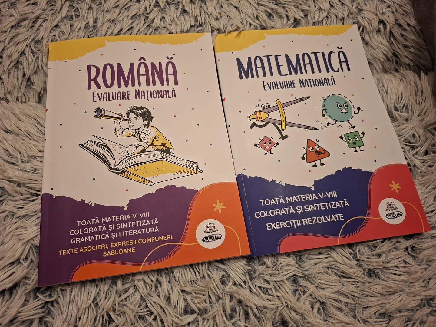 Customer photo review of Pachet Evaluare Națională (Română + Matematică) Bacademia