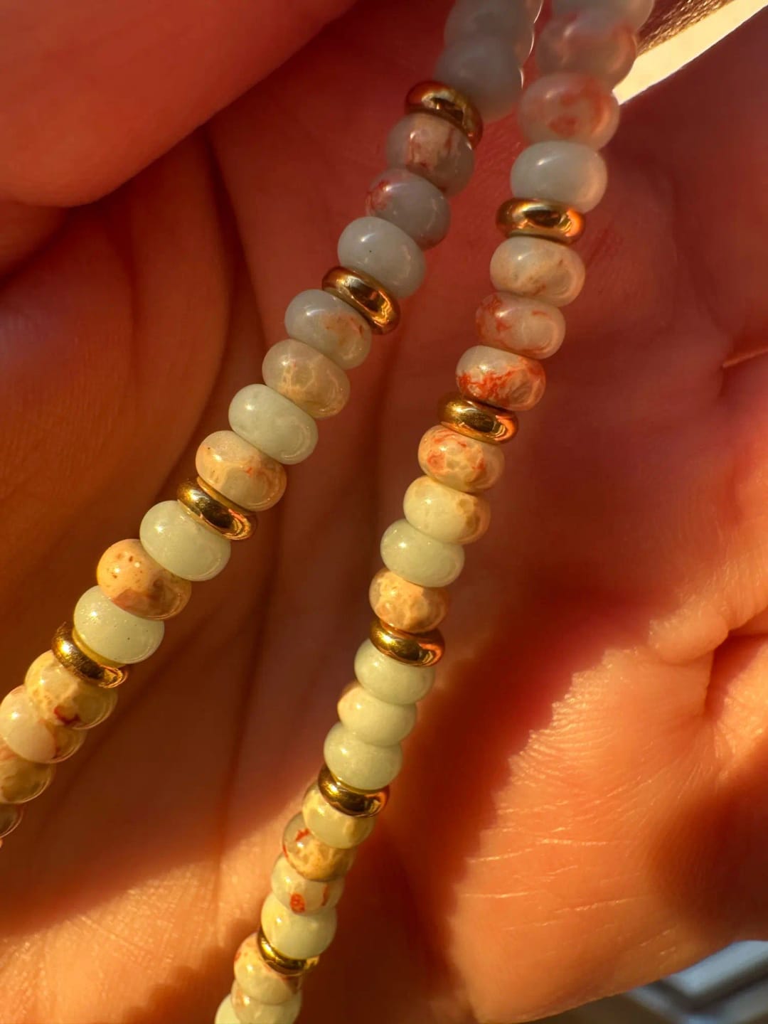 Customer photo review of Handmade Harmony Necklace