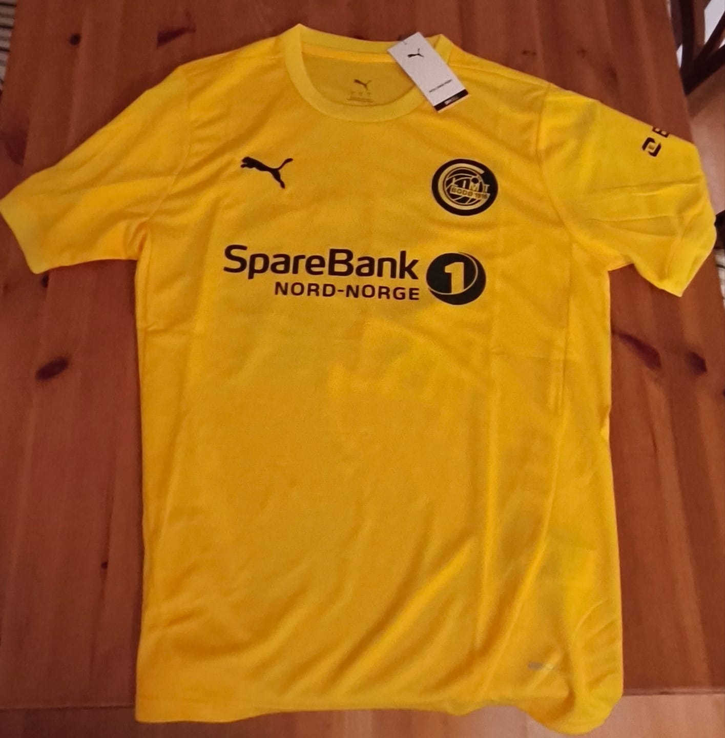 Customer photo review of Jens Petter Hauge Bodø/Glimt 2026 Champions League New Season Yellow Football Jersey