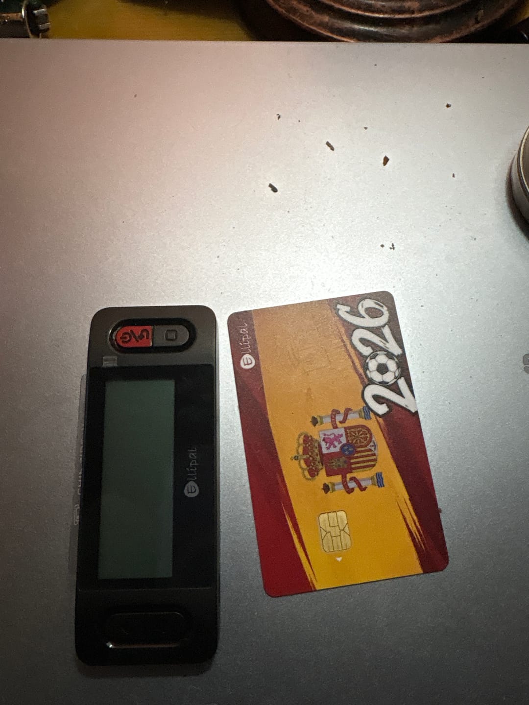 Customer photo review of ELLIPAL X Card Cold Wallet