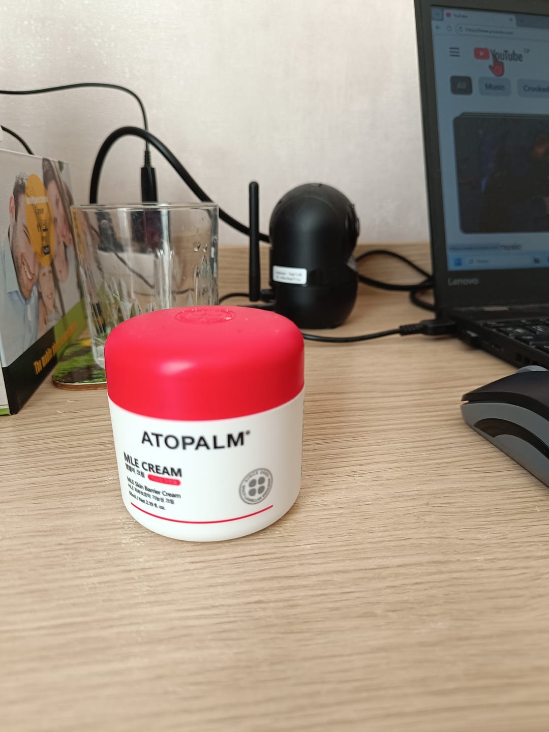 Customer photo review of Mitrinošs lamelārais krēms sejai Atopalm MLE Cream
