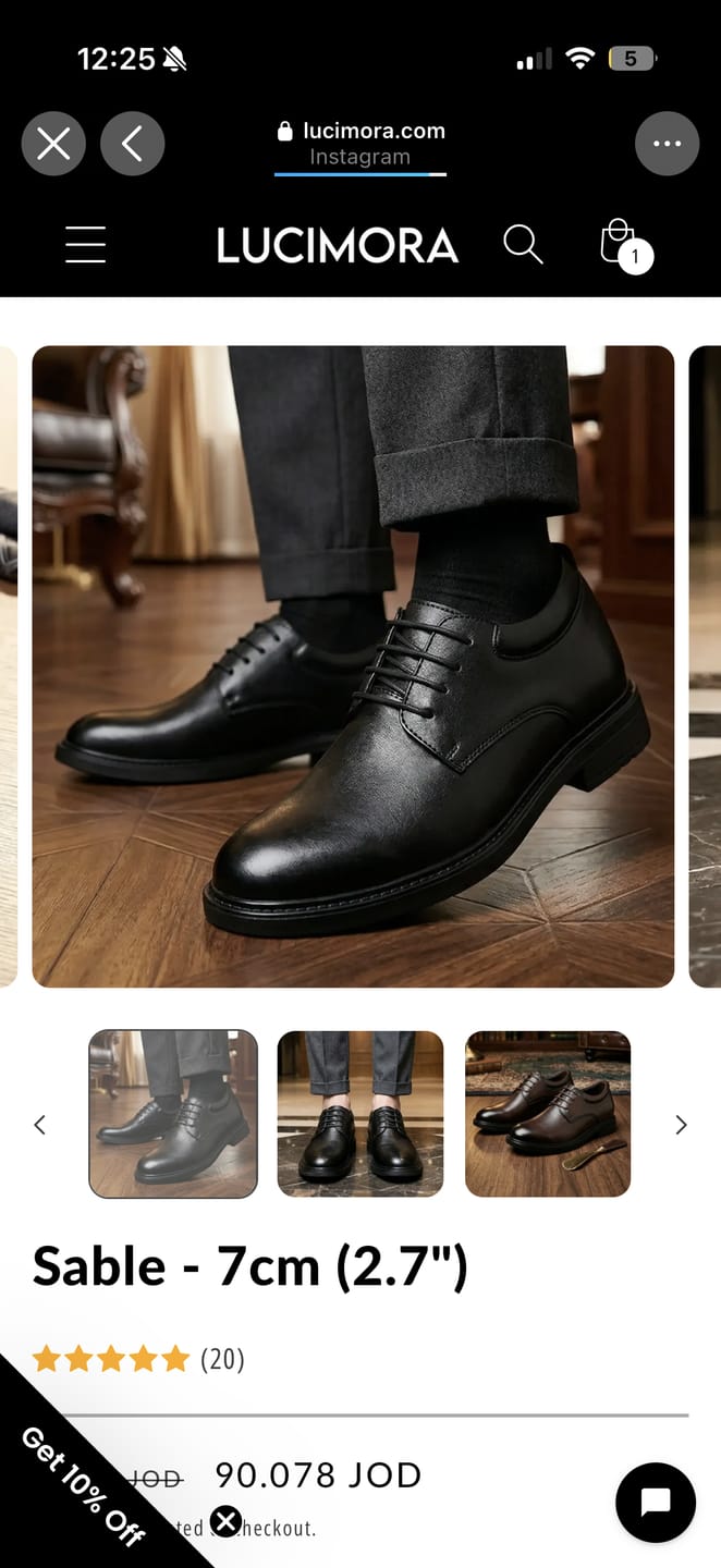 Customer photo review of Sable - 7cm (2.7")