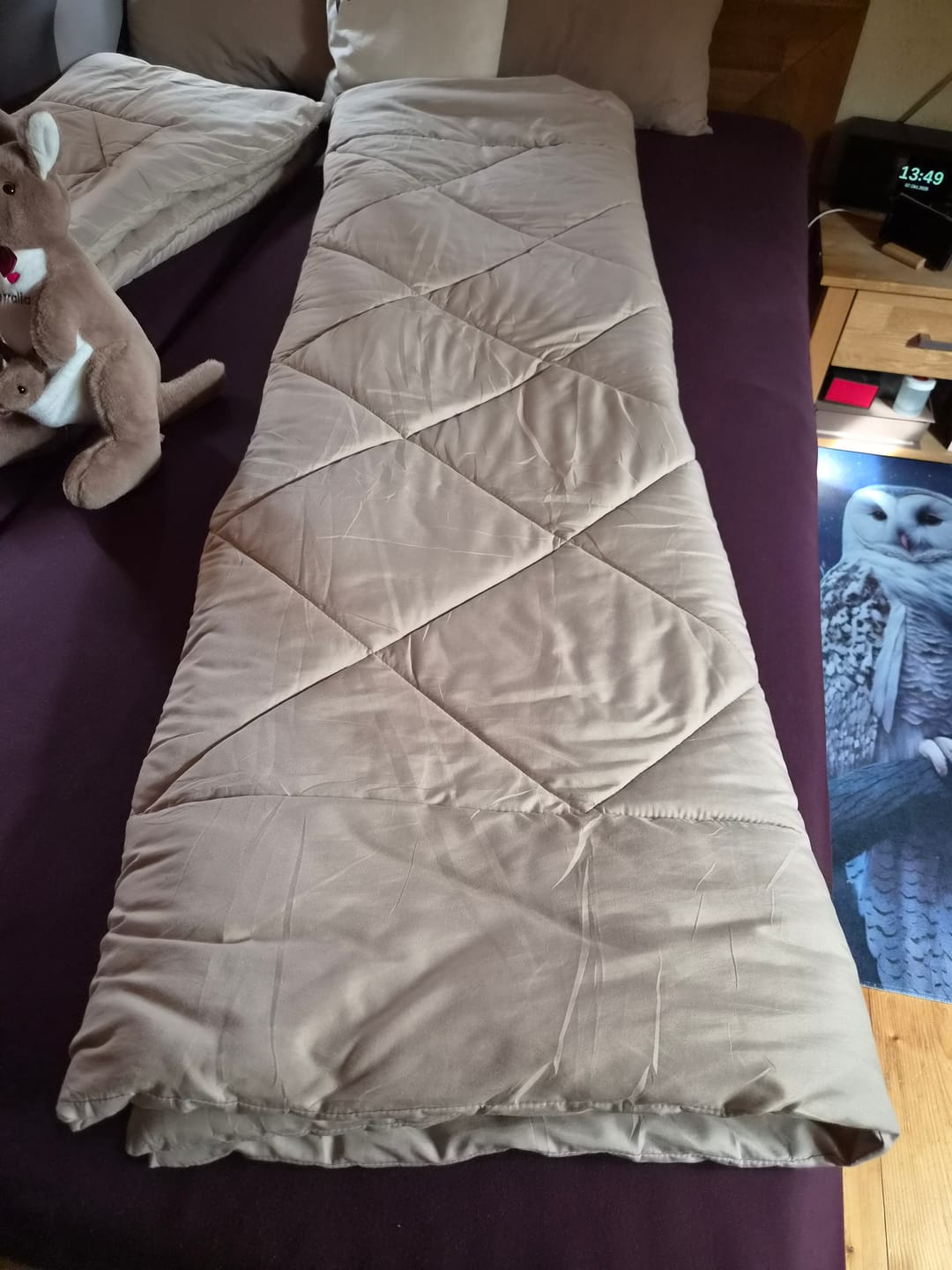 Customer photo review of NoCover® 2in1 Bettdecke - Die Bettdecke, die du nie mehr beziehen musst