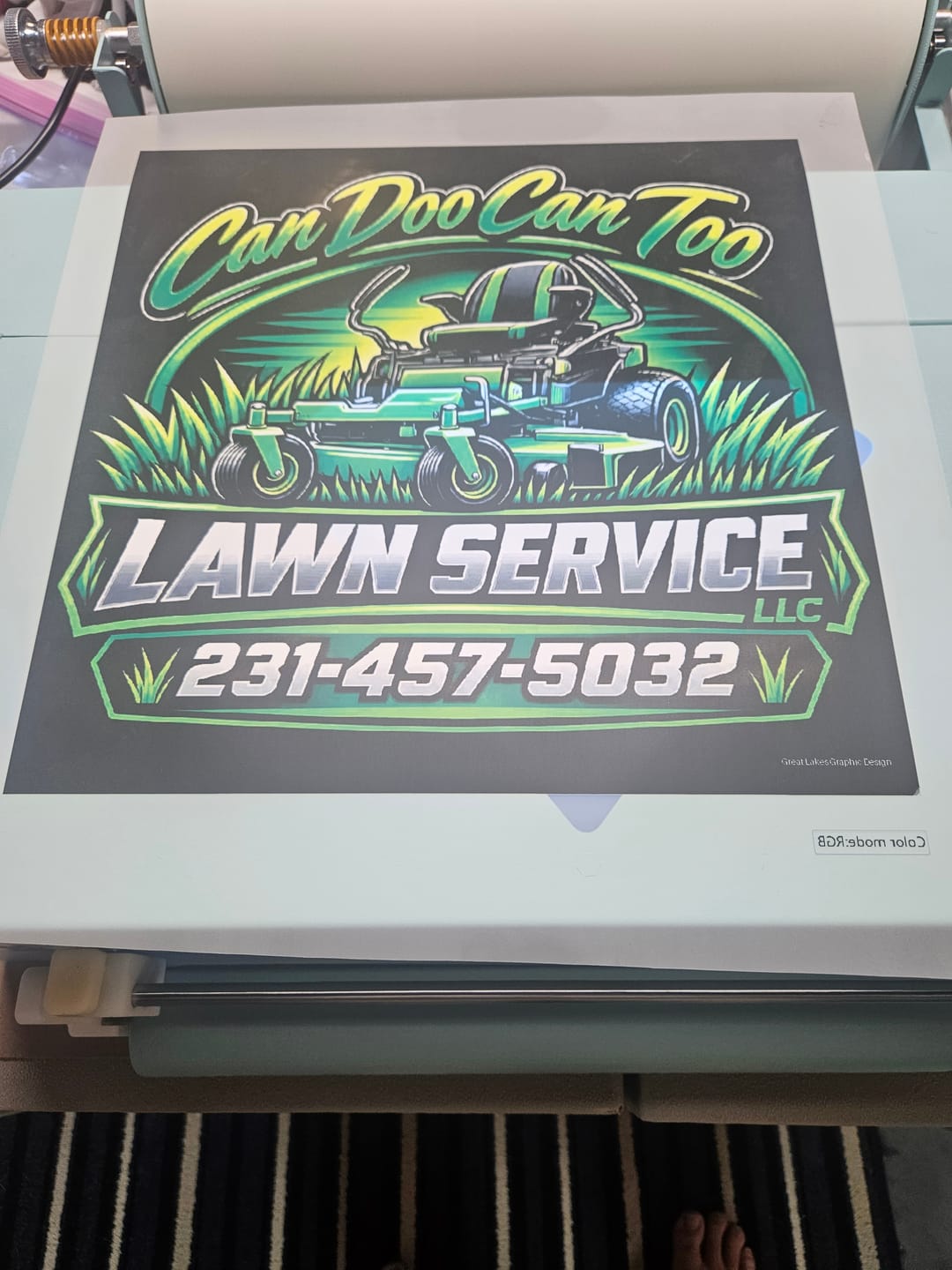 Customer photo review of Highly Flavored DTF Printer (Printer & Software Included)
