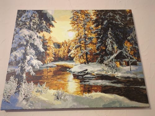 Customer photo review of Coucher de Soleil en Forêt