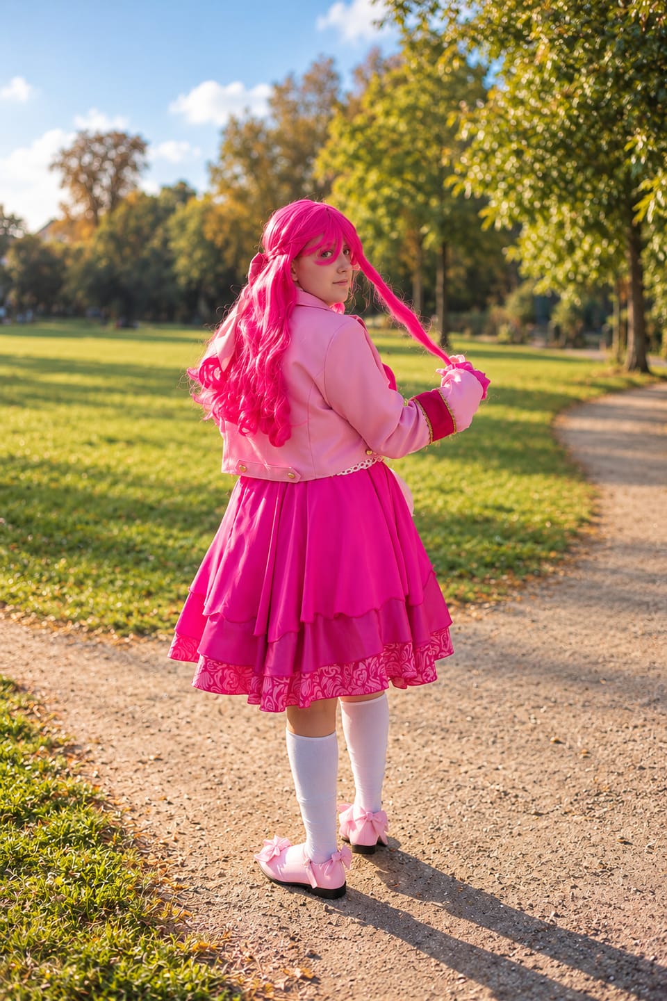 Customer photo review of Princess Pink Hearts rosa Kostüm Descendants: Wicked Wonderland Pink Outfit