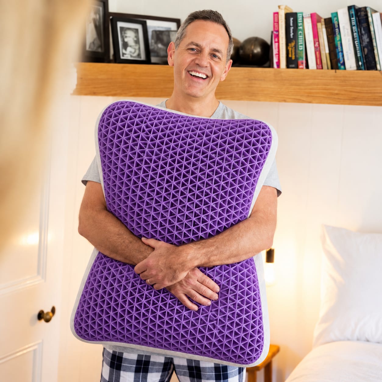 Customer photo review of Hollow Air Ergonomic Pillow™