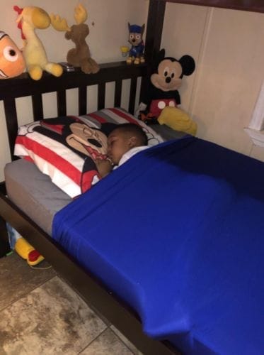 Customer photo review of Koalu™ Sensorische Kompressionsdecke