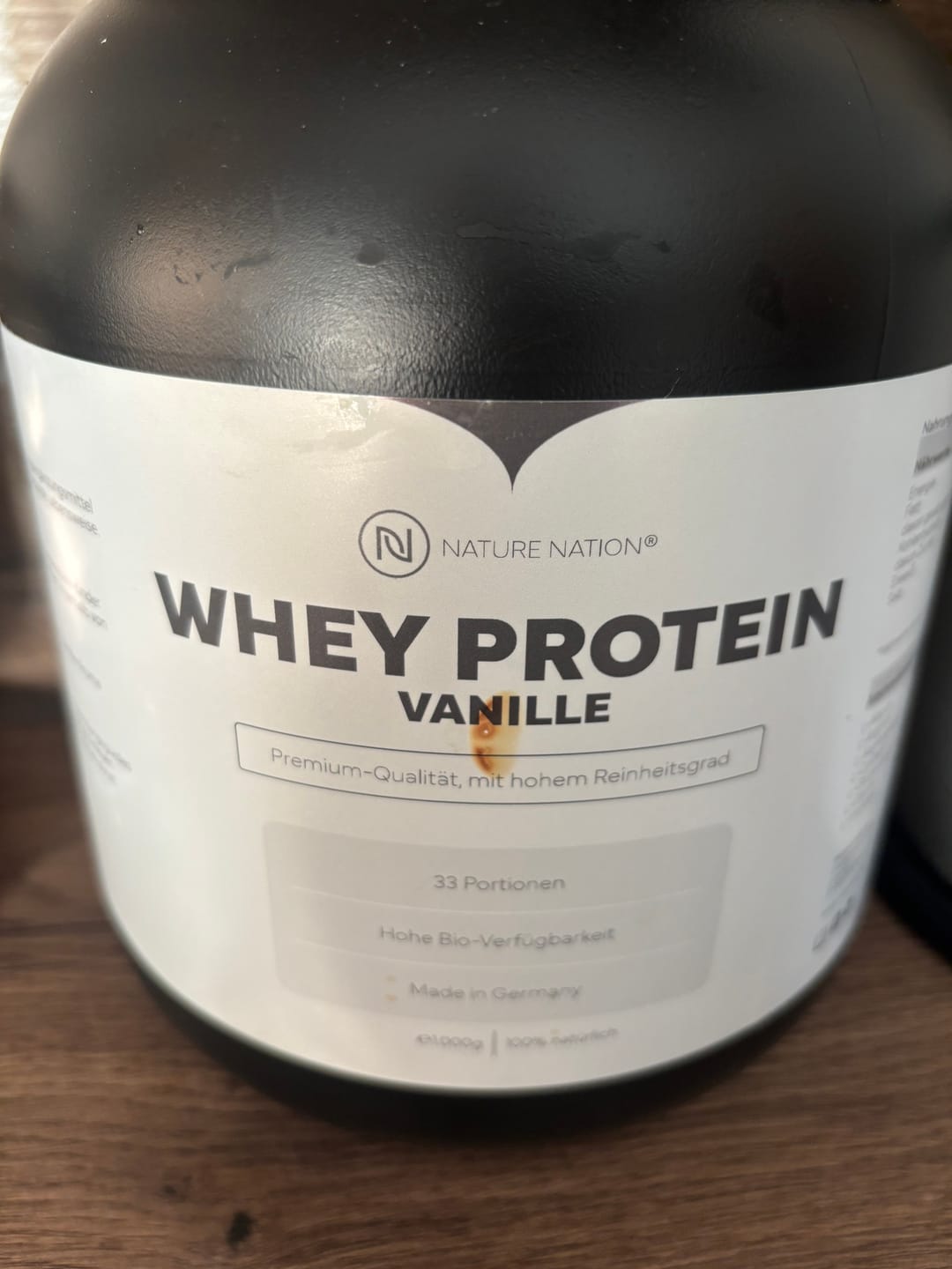 Customer photo review of Premium Whey Protein (Vanille) - Hohe Bio-Verfügbarkeit, mit optimierter Aminosäuren-Struktur