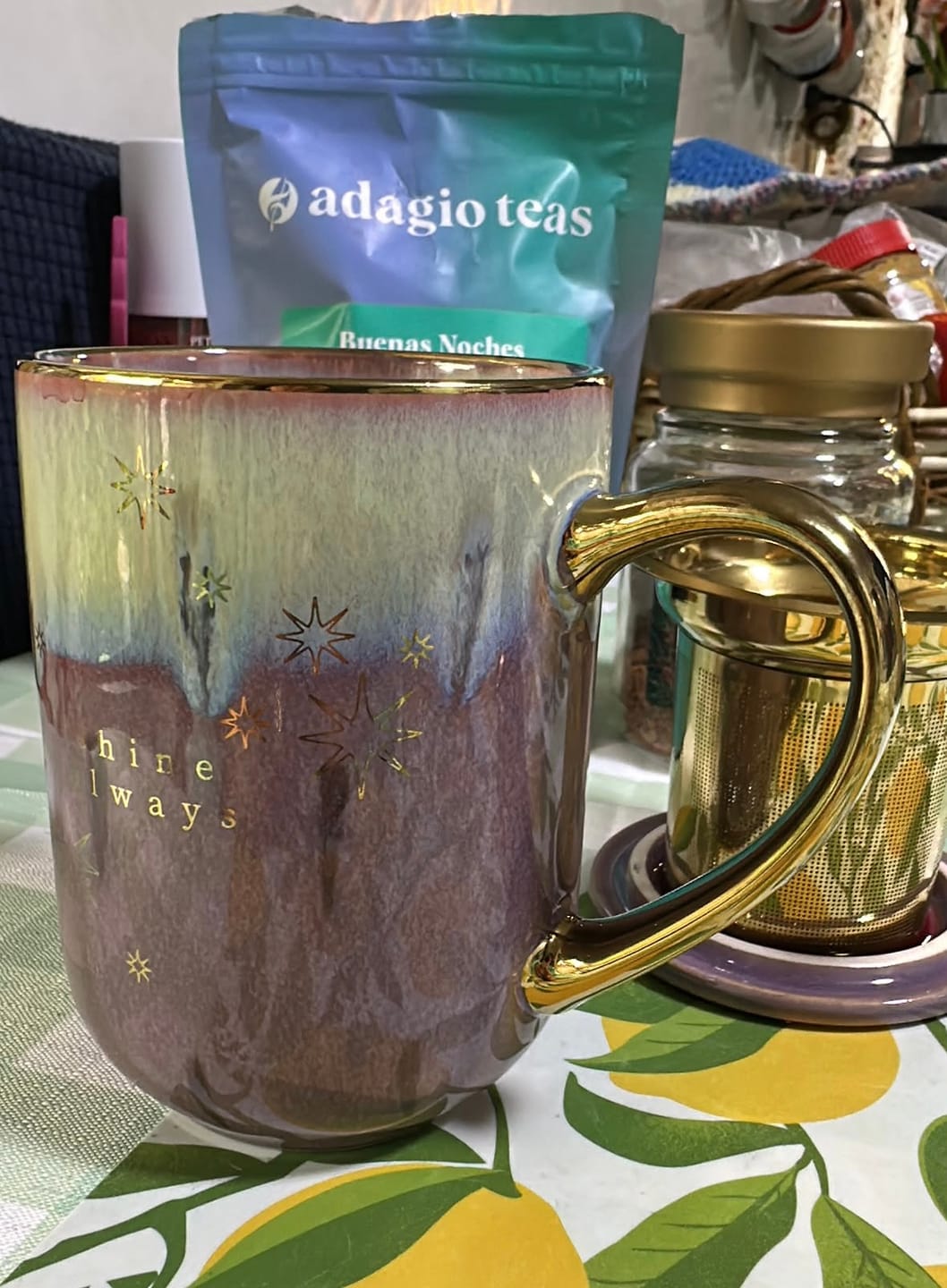 Customer photo review of Mug Bhoro Cerámica Shine Always