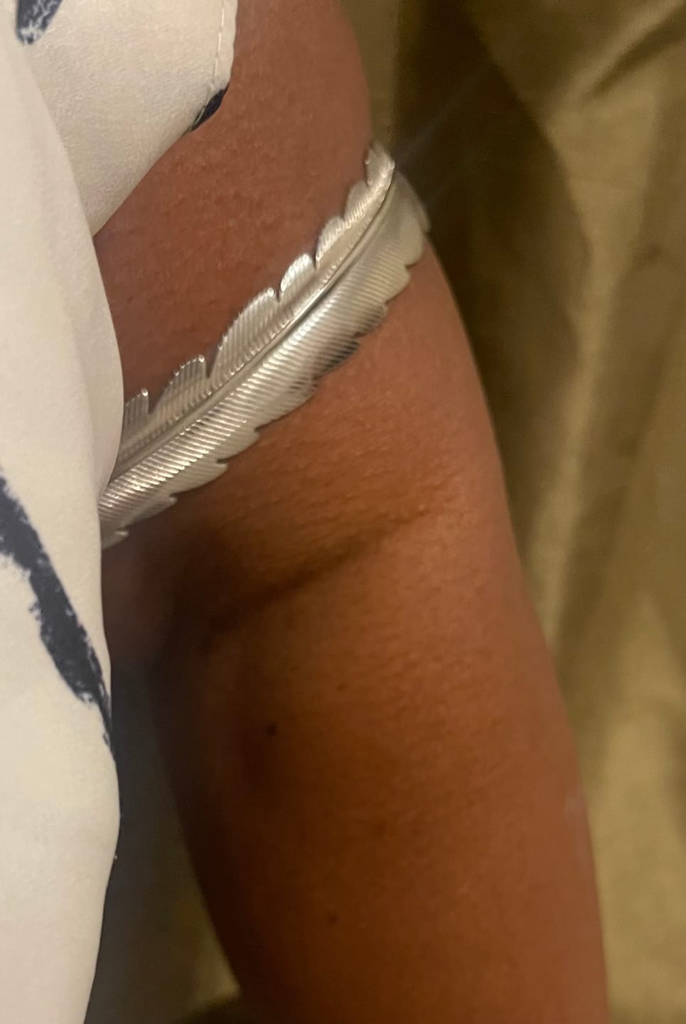 Customer photo review of Goddess Arm Cuffs