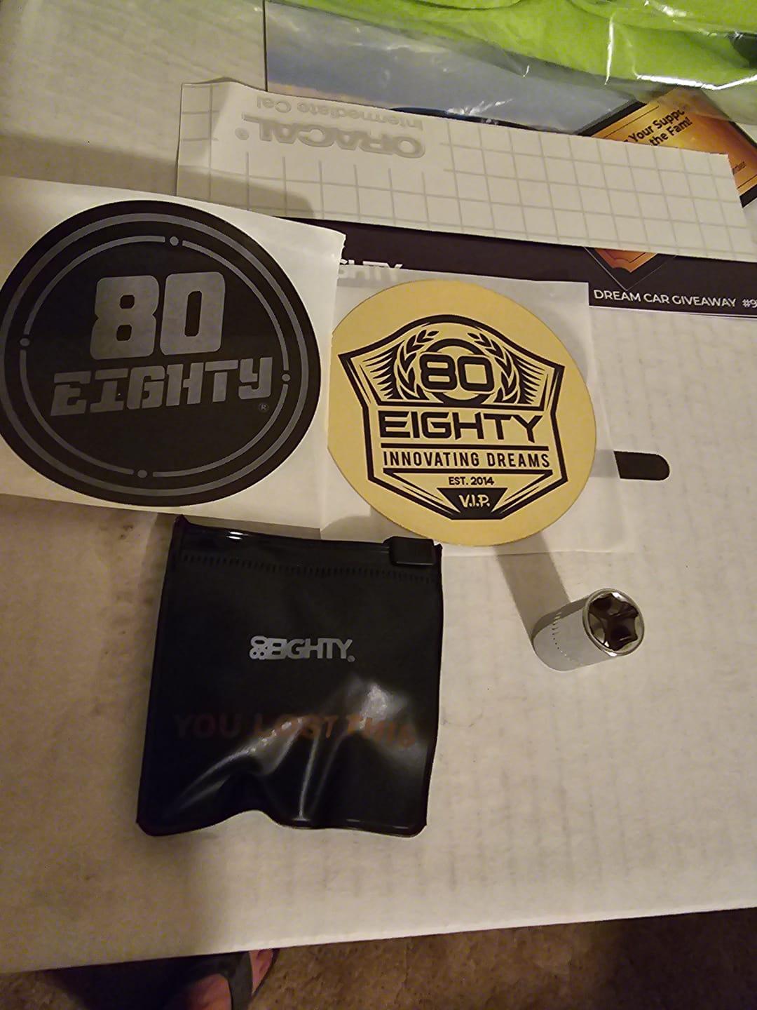 Customer photo review of 80Eighty® Mystery Gift