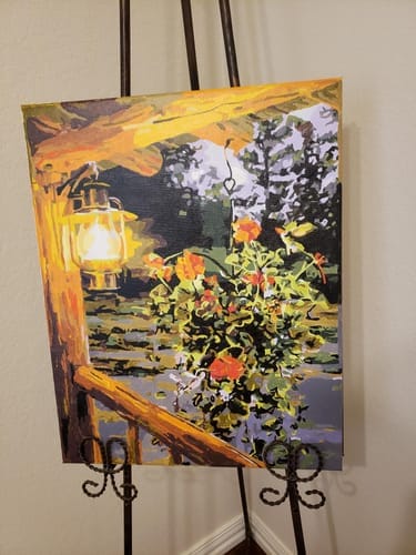 Customer photo review of Lanterne sous le porche