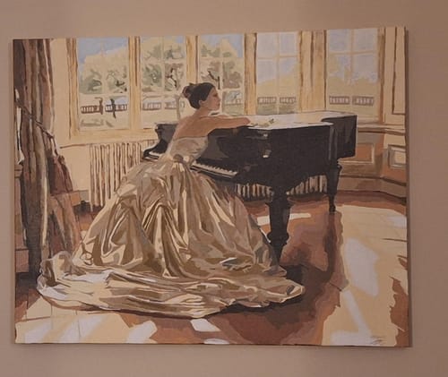 Customer photo review of Ambition d'une jeune pianiste