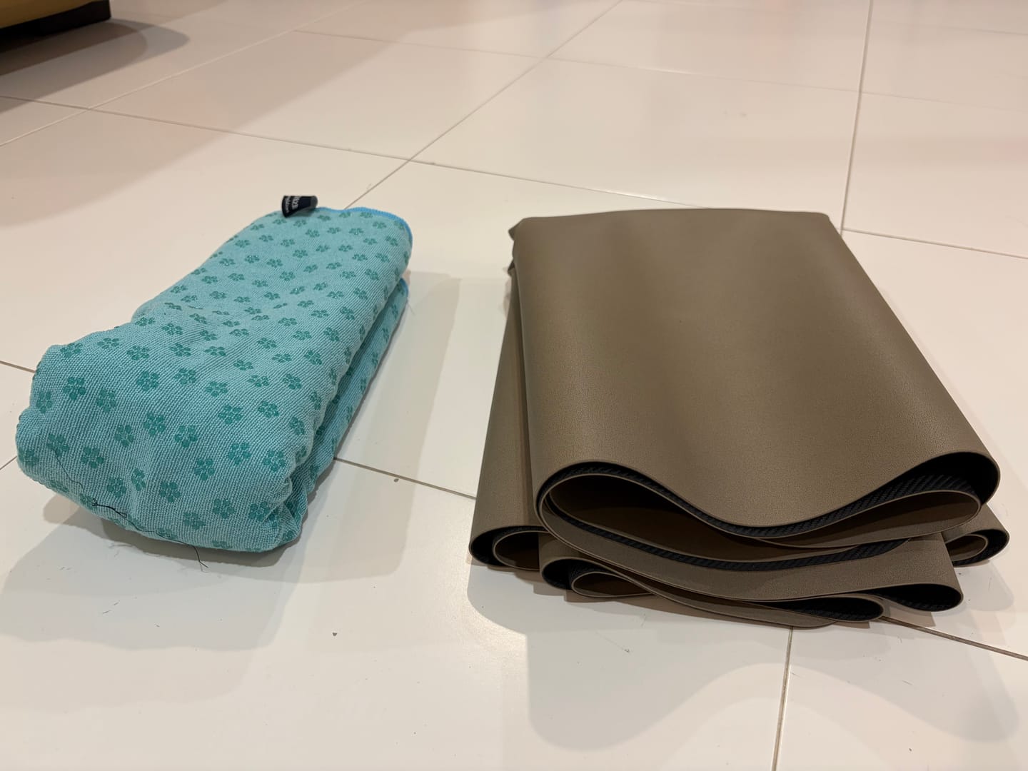 Customer photo review of Away Travel Mat 1.5mm