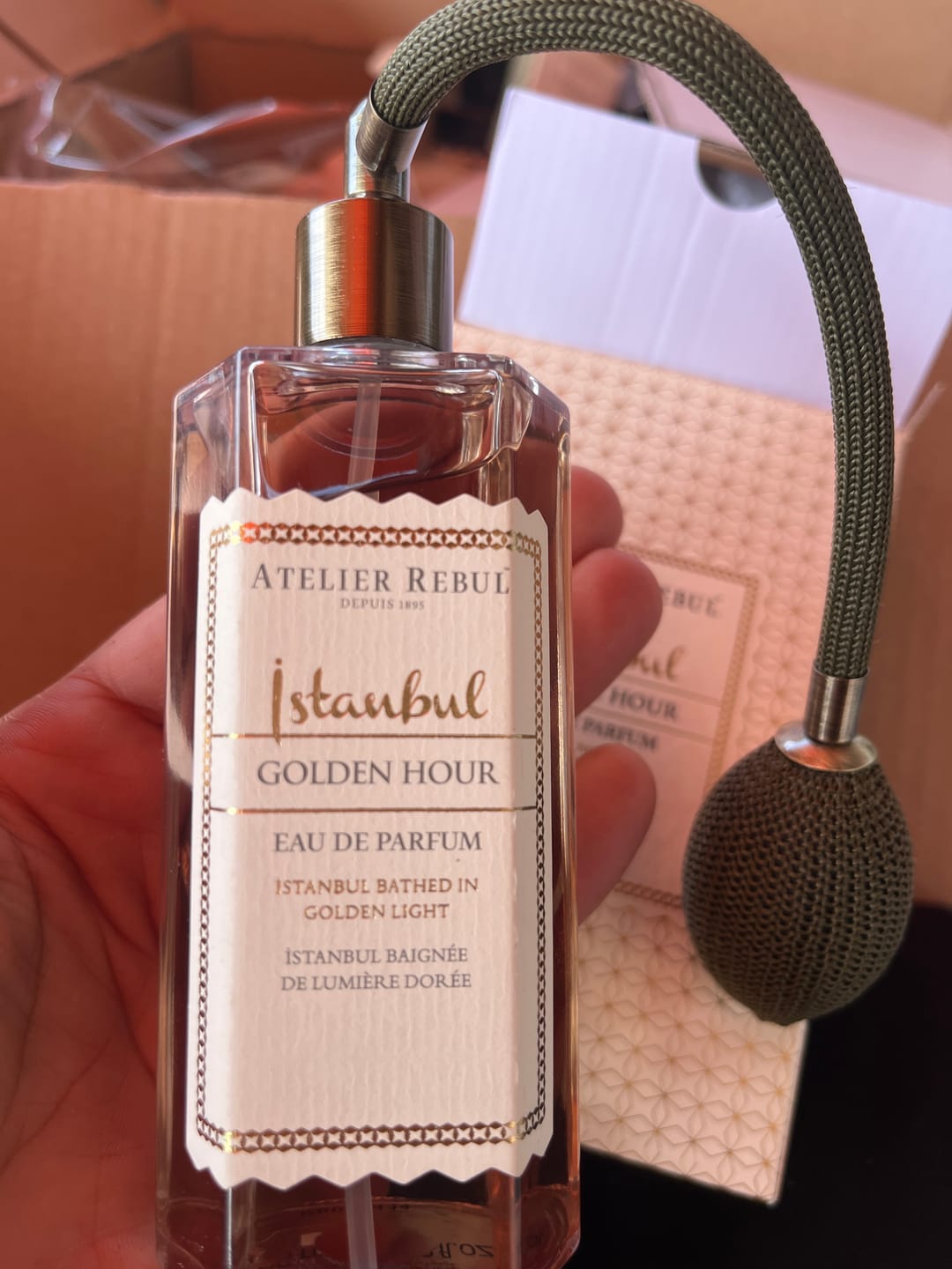 Customer photo review of Istanbul Golden Hour Eau de Parfum 50ml