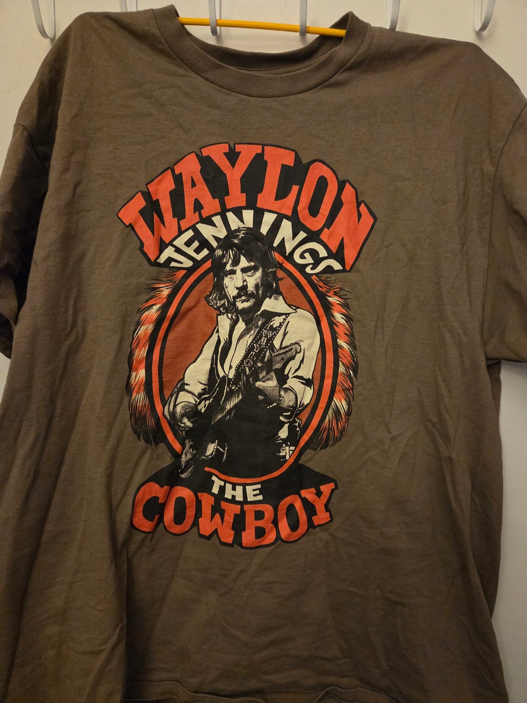 Customer photo review of The Cowboy Waylon Jennings Unisex Tee