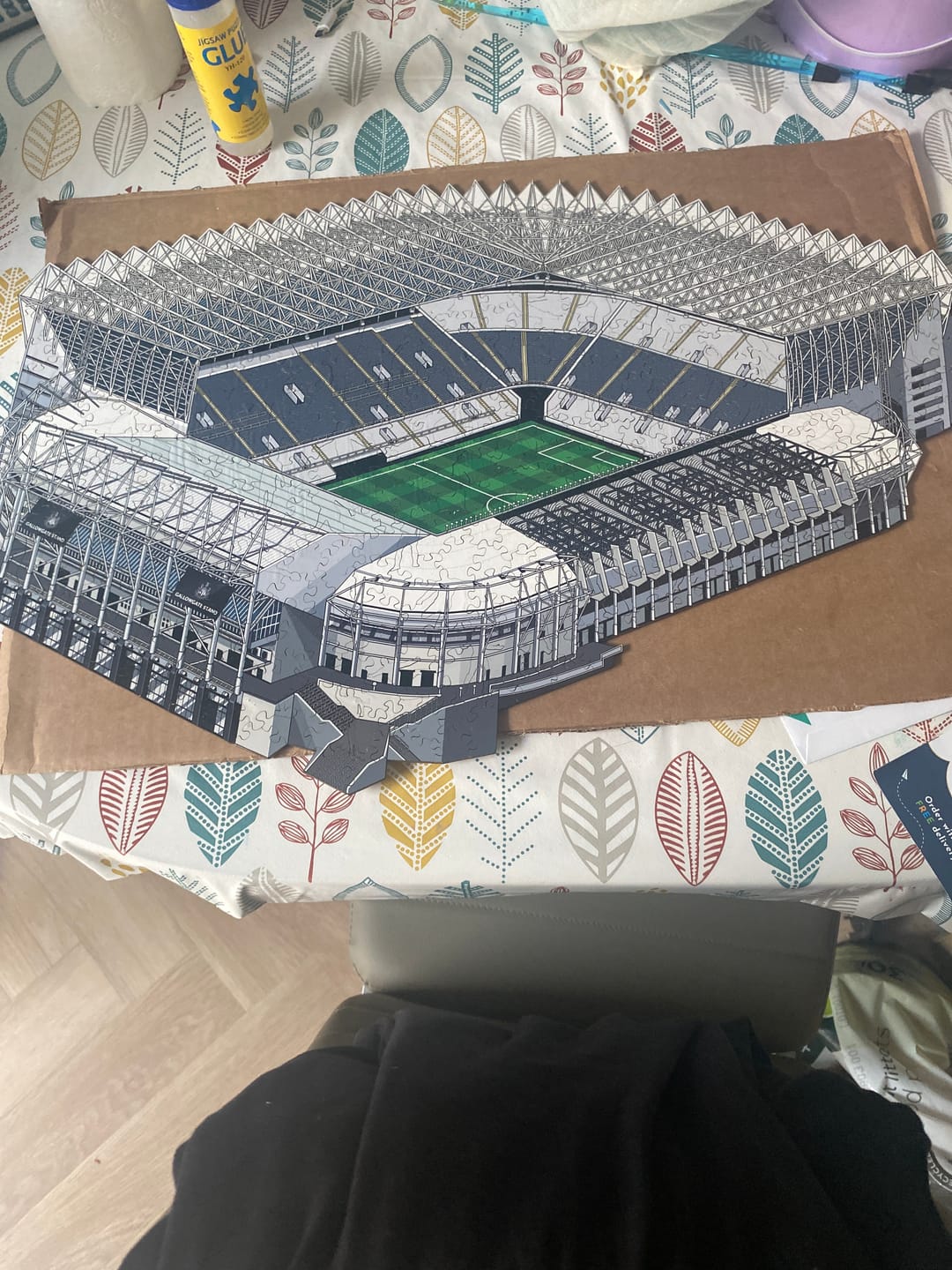 Customer photo review of Newcastle United FC® St. James' Park - Wooden Puzzle