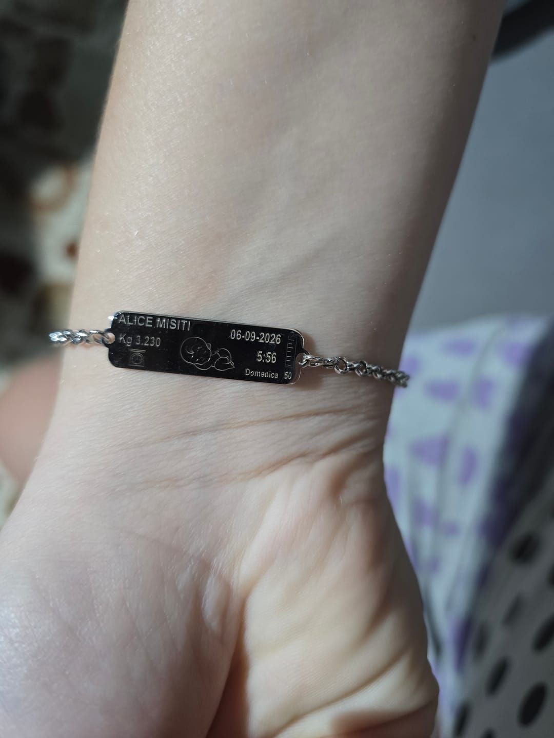 Customer photo review of Bracciale Nascita