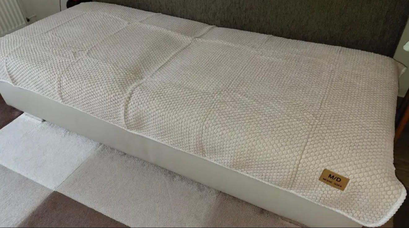 Customer photo review of SoffRo – låt hunden mysa, skydda soffan
