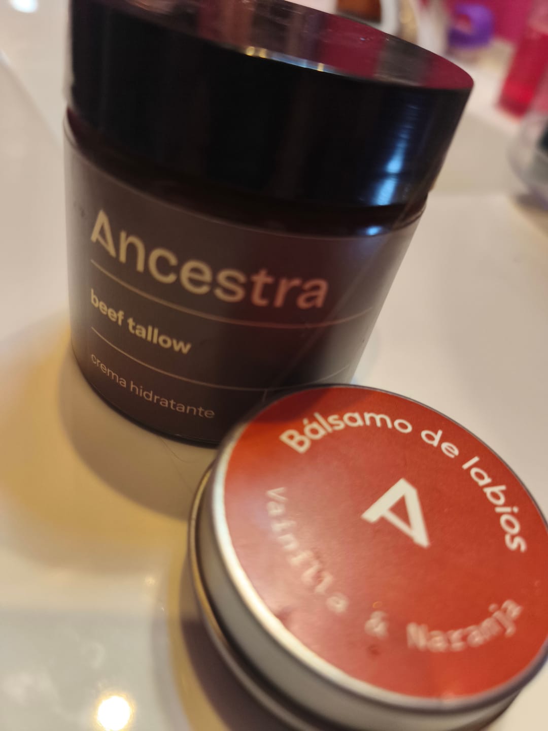 Customer photo review of Crema hidratante