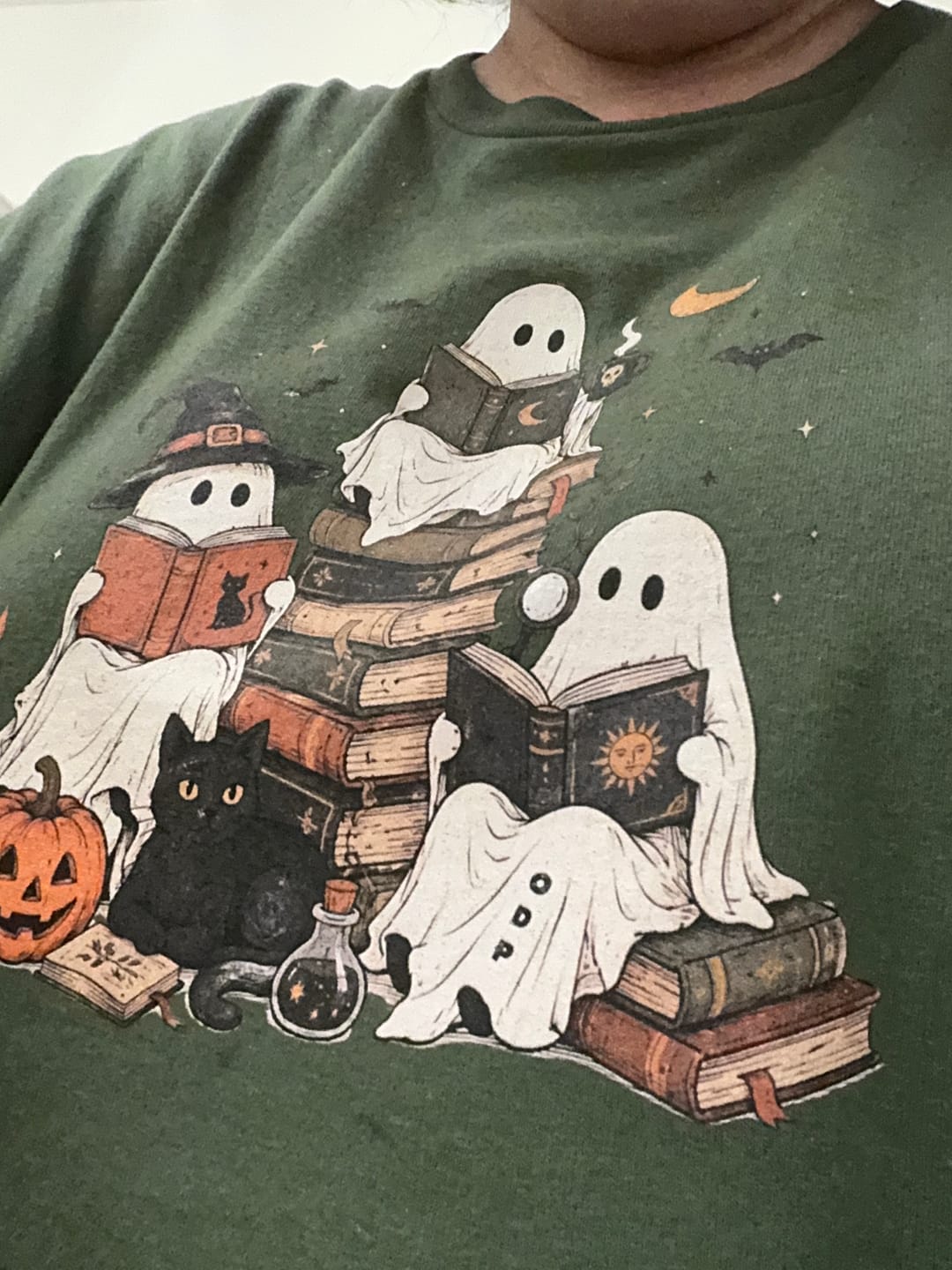 Customer photo review of T-Shirt Fantômes Lecture