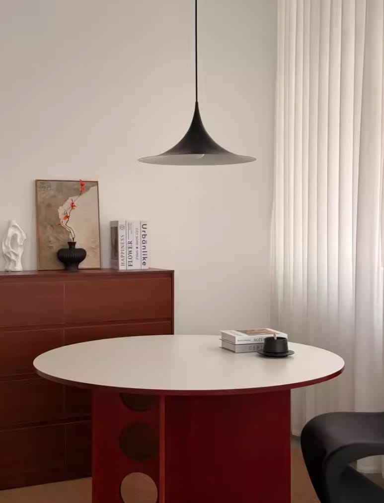 Customer photo review of Semi Pendant Light, Arch Spun Aluminium Shade, E26/E27, Hardwired