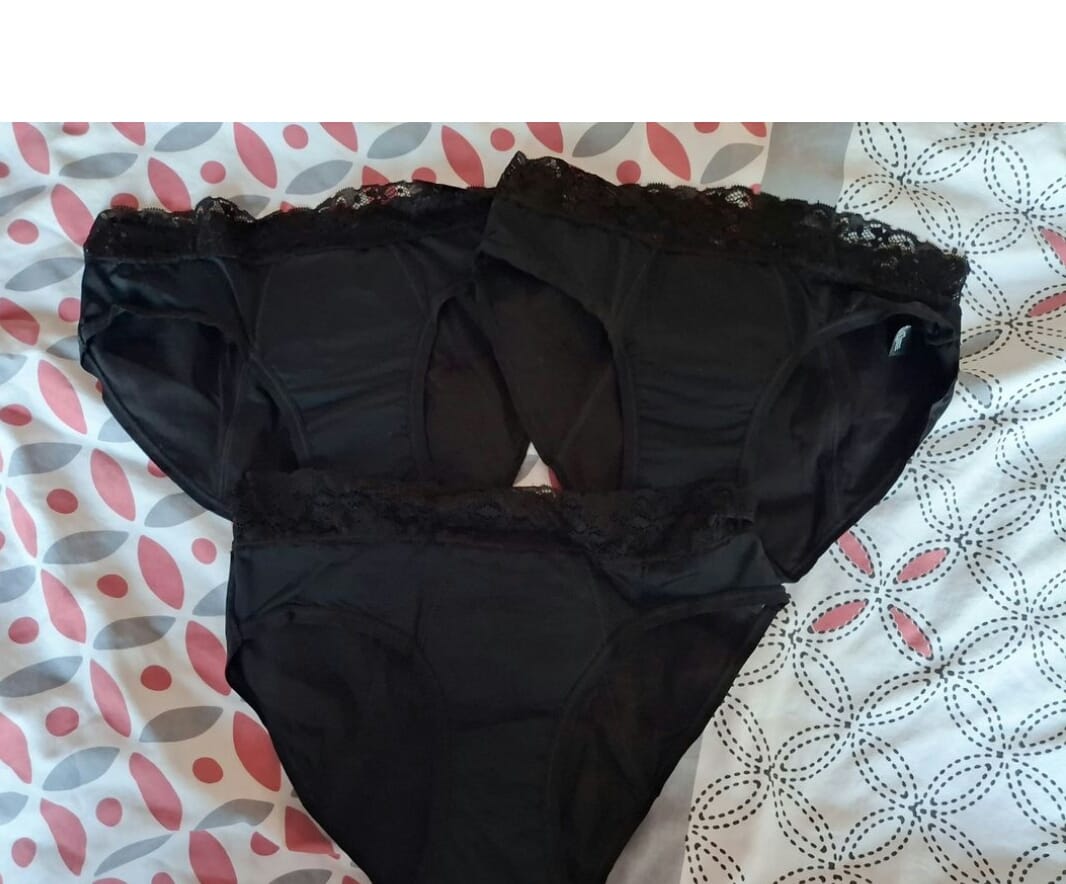 Customer photo review of Culotte Menstruelle Ados Marie (Nouveauté) Adaptée aux flux hémorragiques