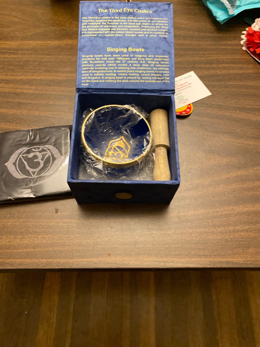 Customer photo review of Tibetan Singing Bowl 3.5" – Chakra Healing & Meditation, Set or Single