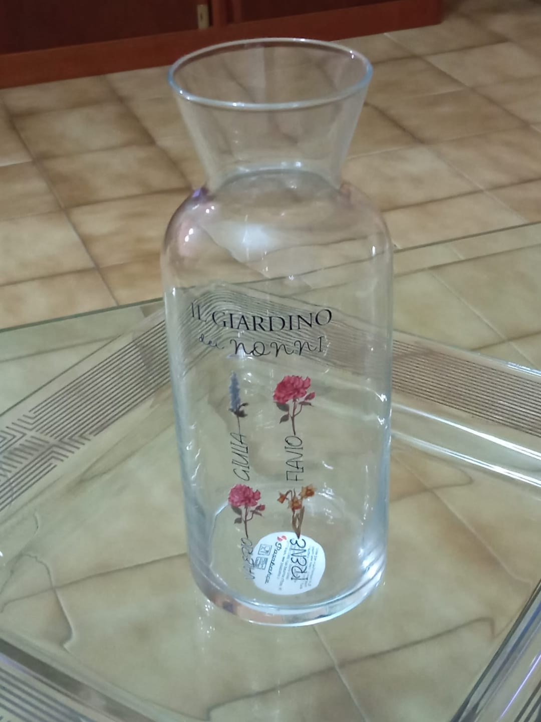 Customer photo review of Confezione regalo - Bicchiere