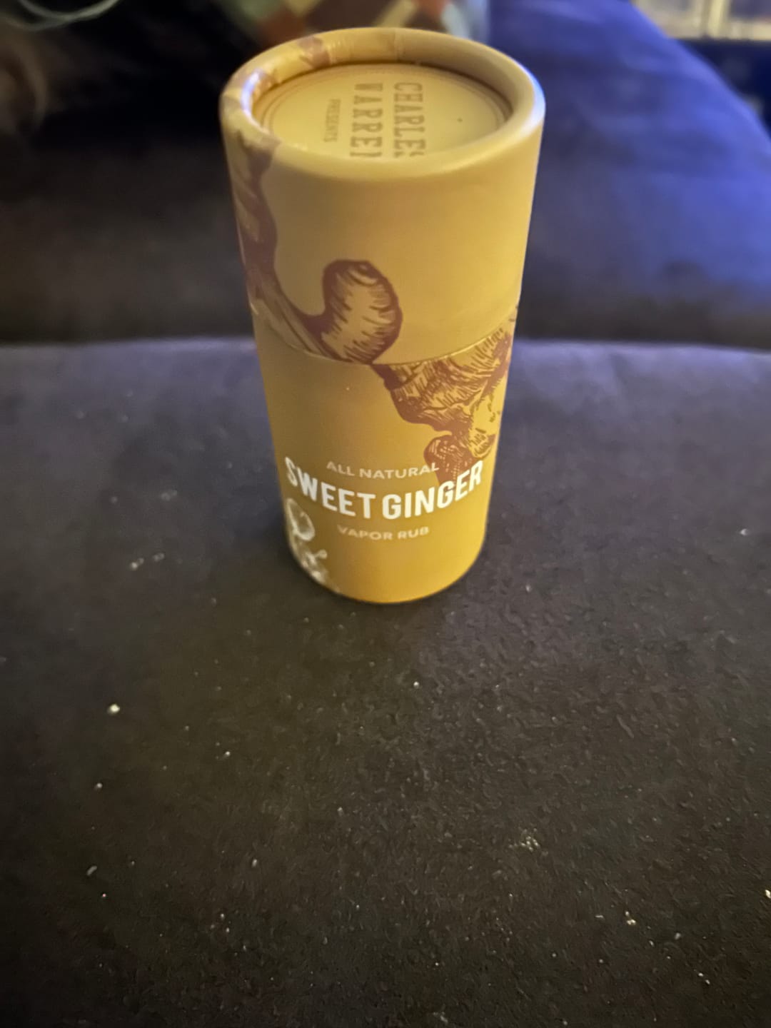 Customer photo review of Sweet Ginger Vapor Rub Stick