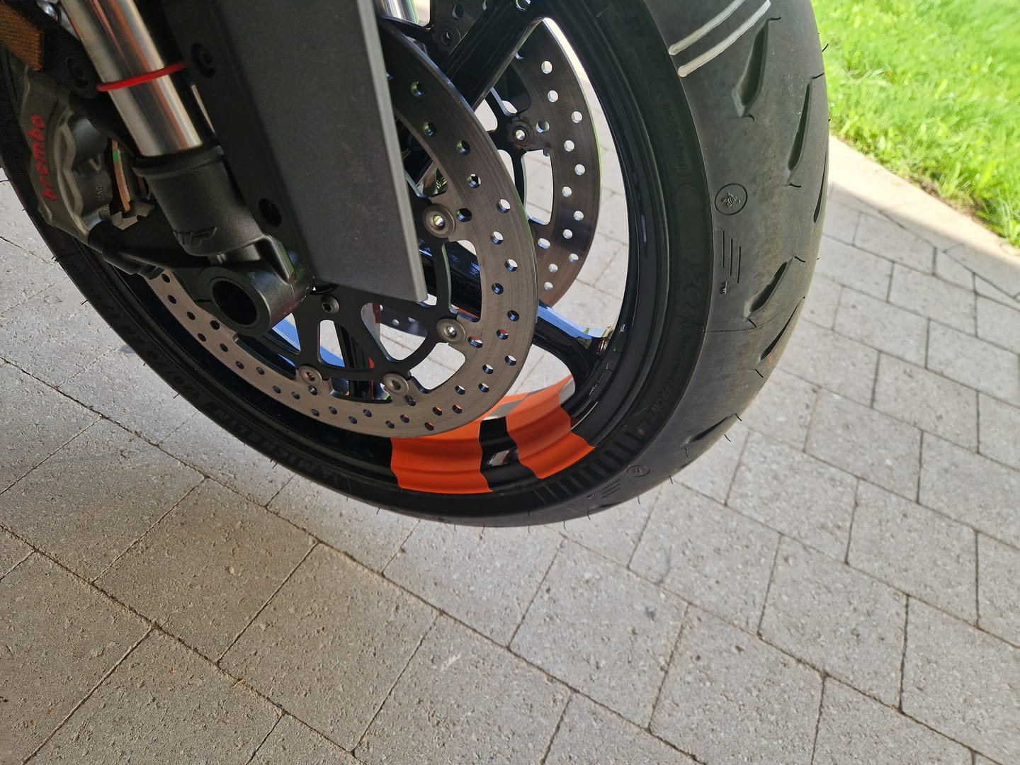 Customer photo review of KTM Decals - "Arrows"