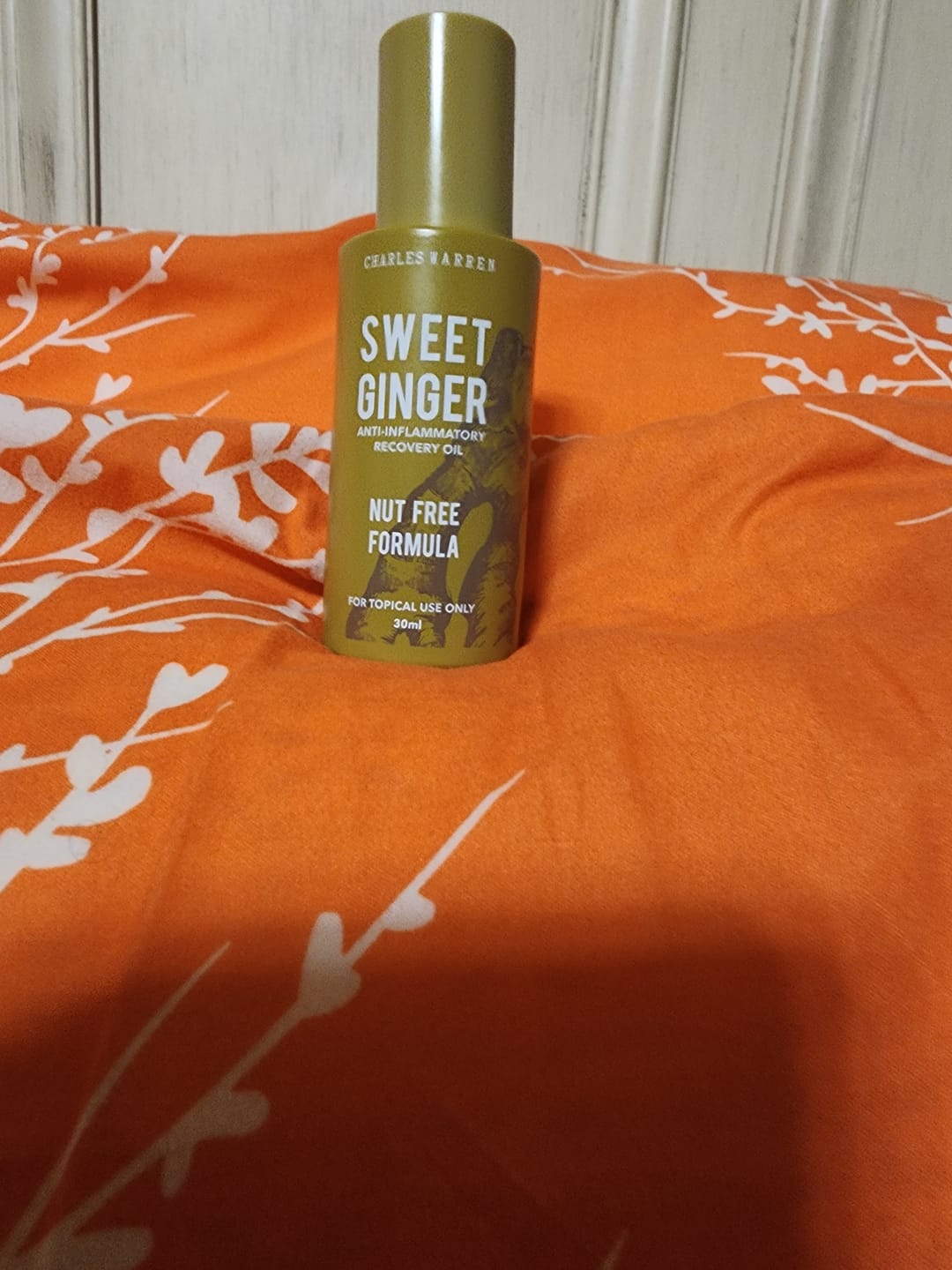 Customer photo review of [Nut-Free] Sweet Ginger Dry Oil for Sensitive Skin