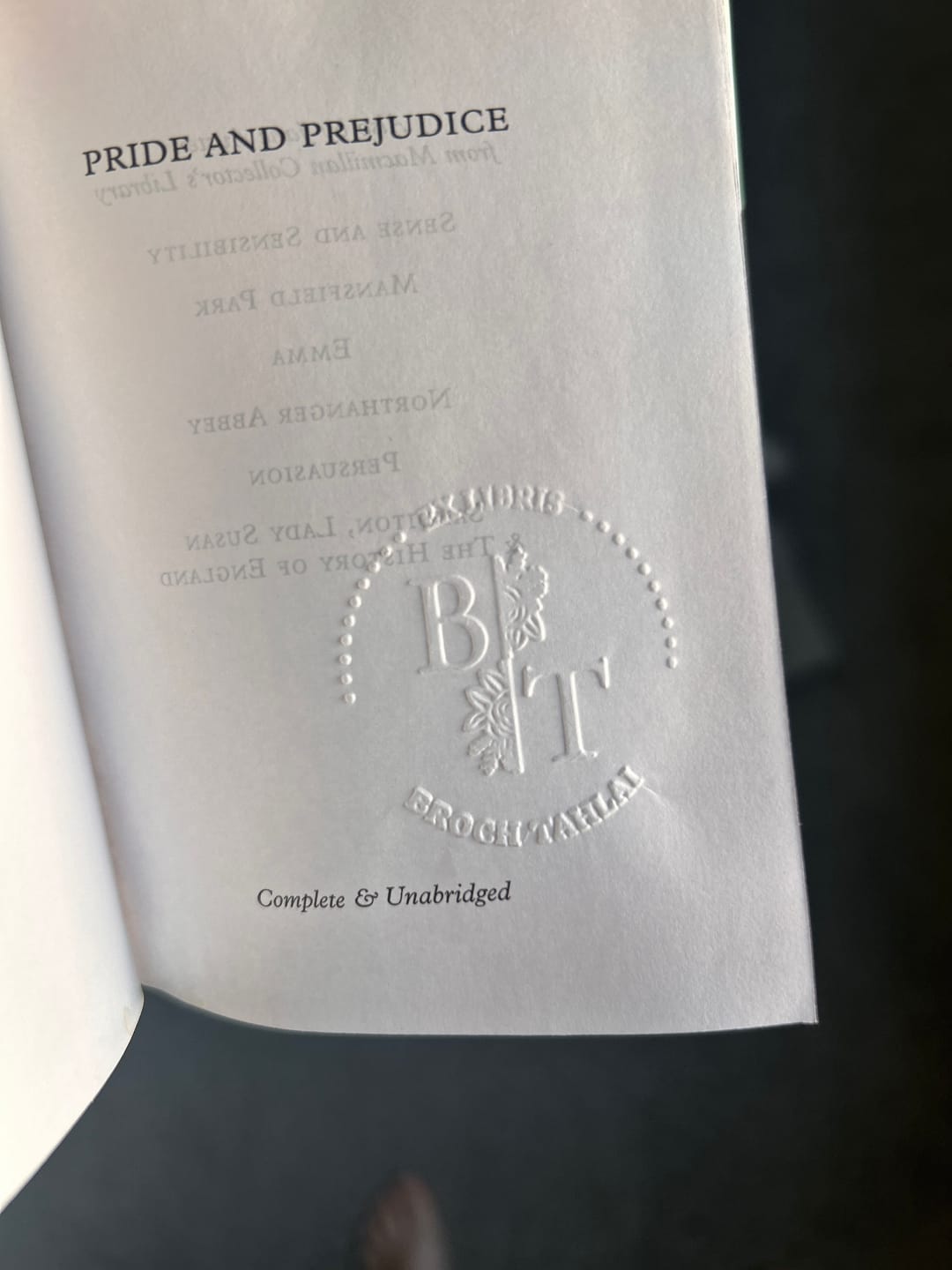 Customer photo review of My Book Embosser – Custom Book Embosser