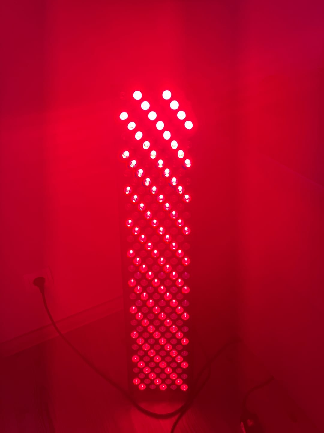 Customer photo review of Koanna® Luma1000™ – Kraftvolles, mittelgroßes Rotlicht-Panel
