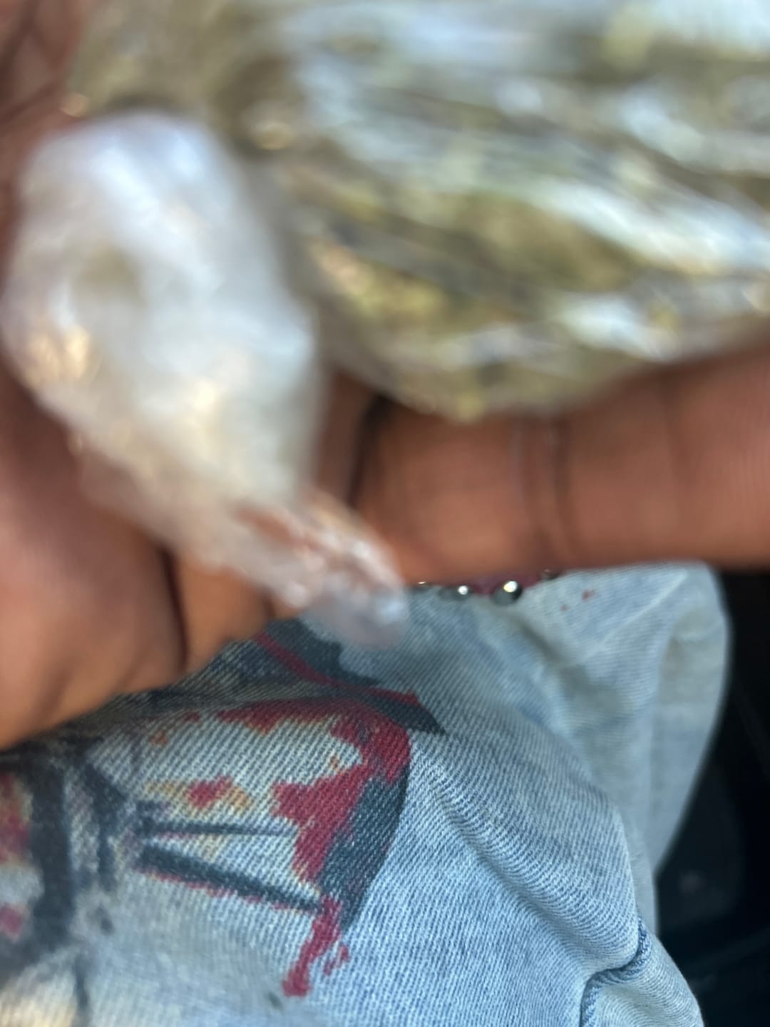 Customer photo review of Blue Sharpiez THCA Flower