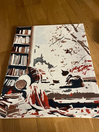Customer photo review of Vue du Chat en Automne