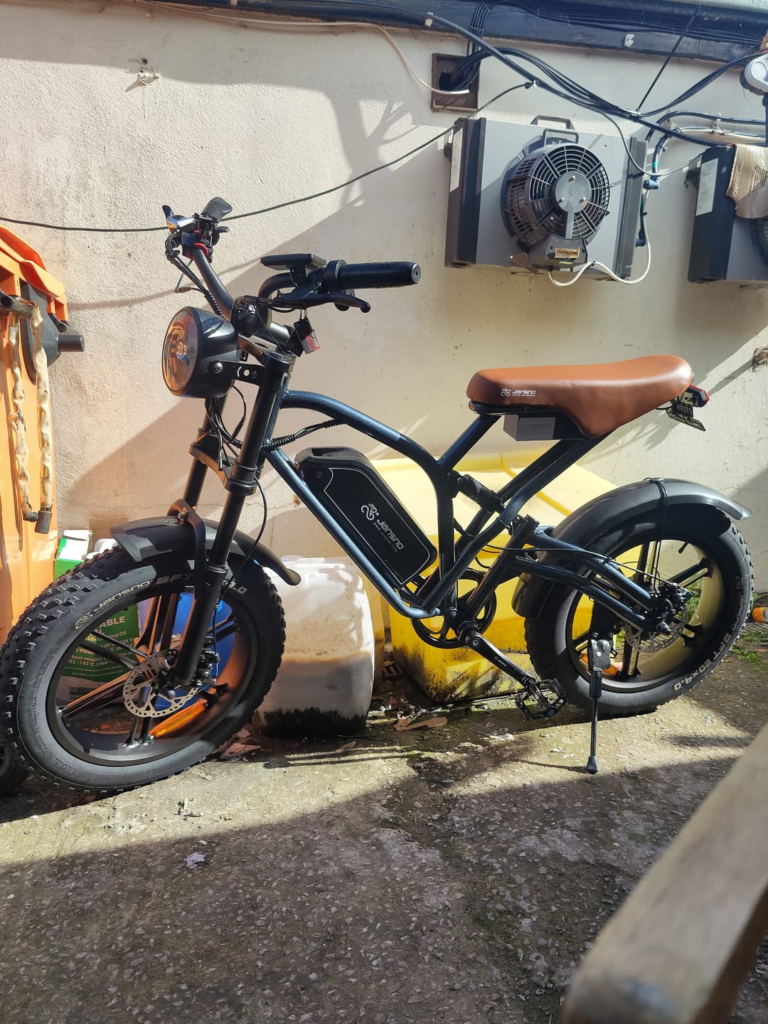 Customer photo review of JANSNO X50 Fat Tire Electric Bike